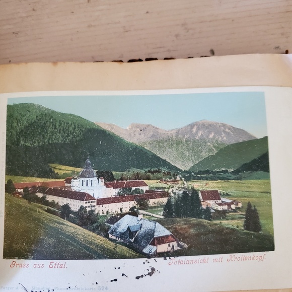 Antique Beautiful Leather Post Card Religious Collection Poland Architectures - Picture 9 of 11